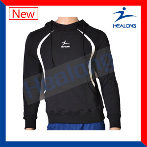 Healong Customized Cut and Sew Hoodie with High Quality